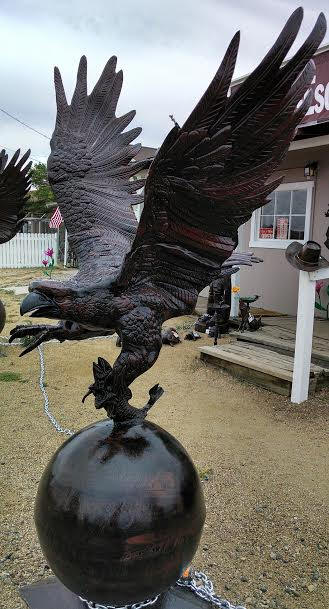 Eagle with Fish, Large