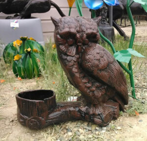 Owl w/ Planter Bowl