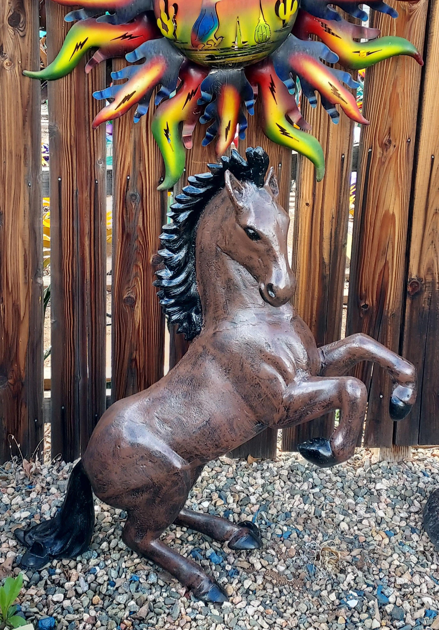 Sm Rearing Horse IA949