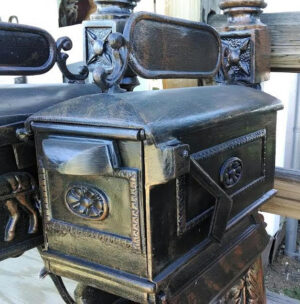 Barcelona Style Mailbox with Newspaper Slot