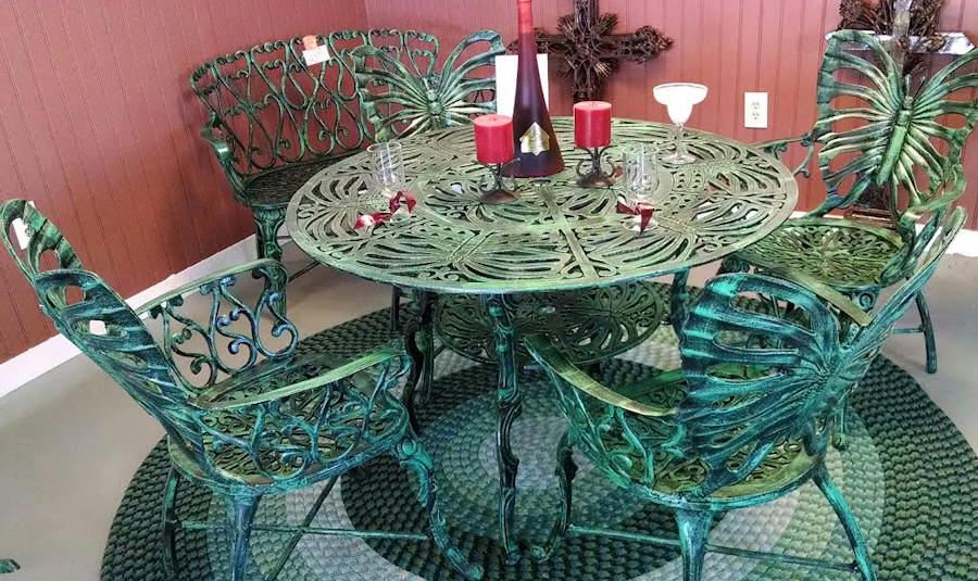 Butterfly 5-Piece Set in verde