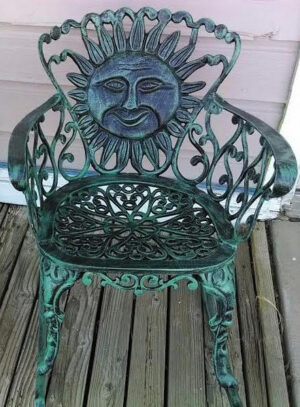 Sun Rocker in verde