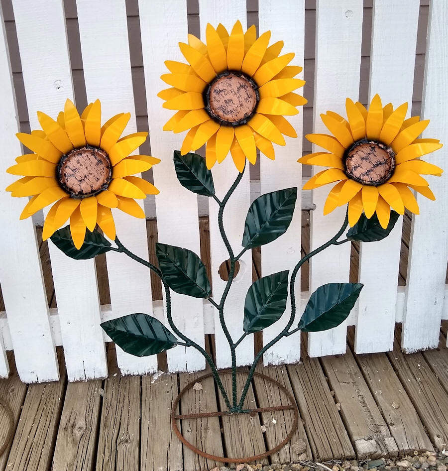 Sunflower, Three-Bloom