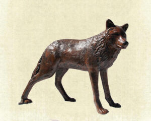 Standing Wolf